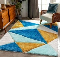 Modern Geometric Handmade Rug